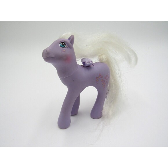 MLP Vintage My Little Pony Forget Me Not Flutter 1986 G1 Purple Collector Toy - Picture 10 of 14